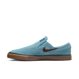 Men’s Nike SB Janoski+ Slip Skate Shoes - Denim Turquoise